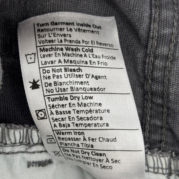 Carhartt Jeans Mens Size 30 Gray Rugged Flex Canvas 5 Pocket Work Pant Relaxed - Picture 12 of 13